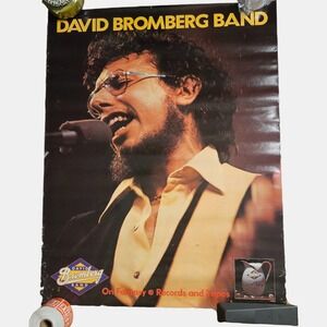 David Bromberg Band How Late'll Ya Play 'Til? 24x30 VTG 1970s Promo Album Poster
